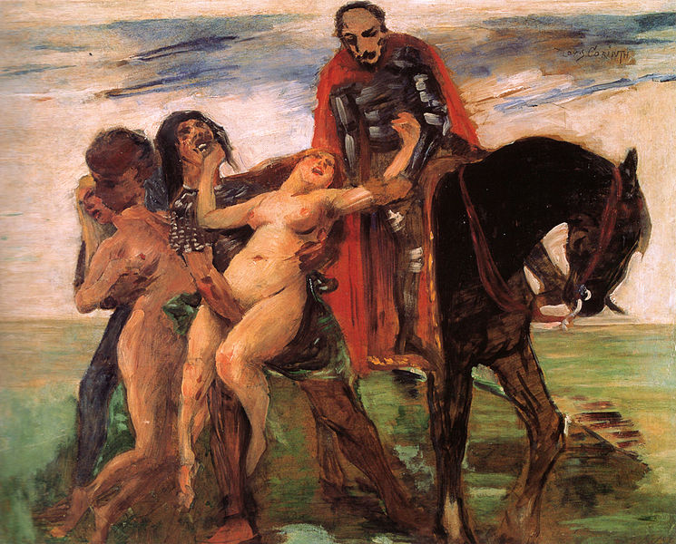 Lovis Corinth Frauenraub